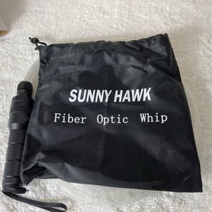 Fiber optic dance whip